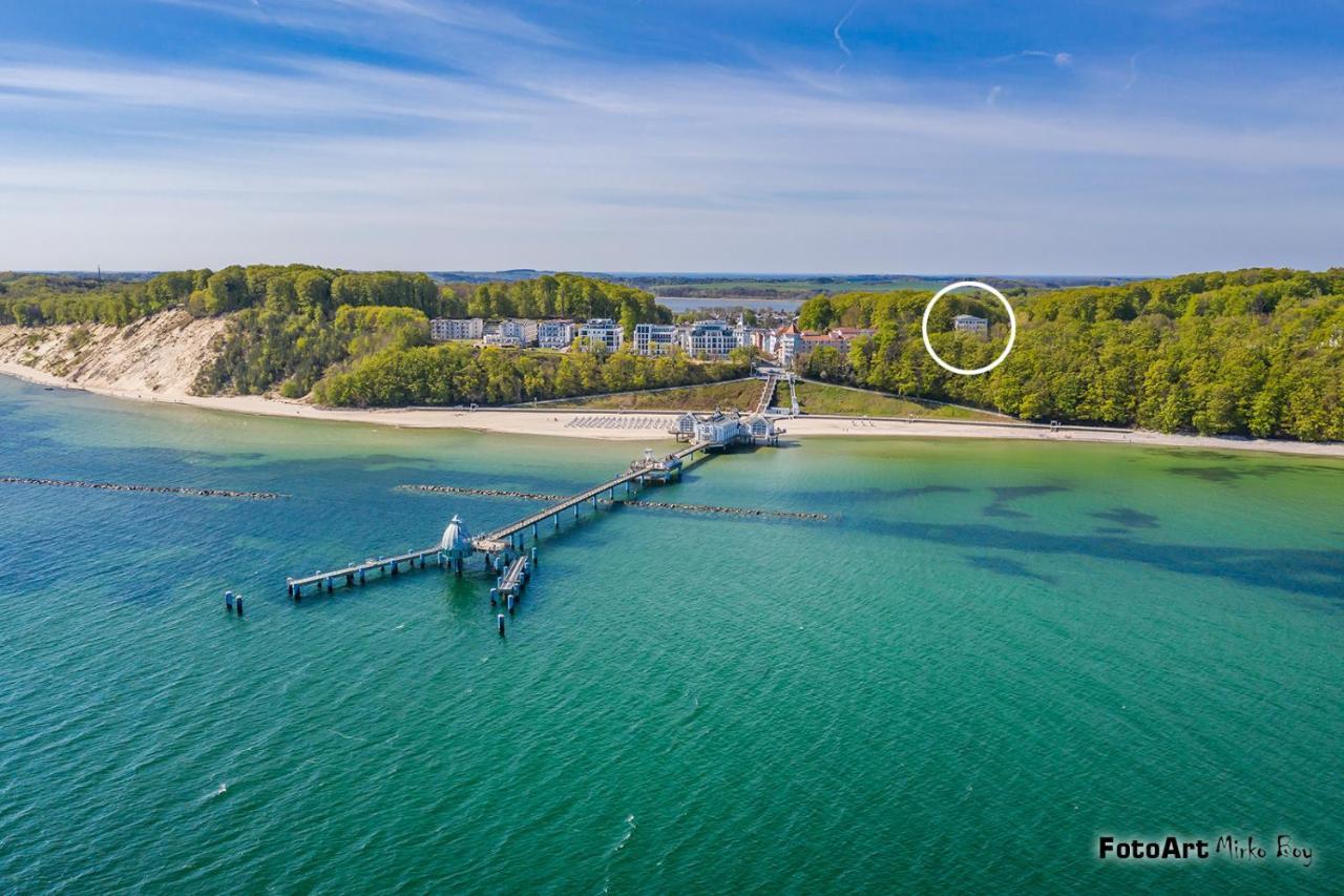 Residenz Seeblick Whg 4, Mit Gartenzugang Sellin  Eksteriør billede